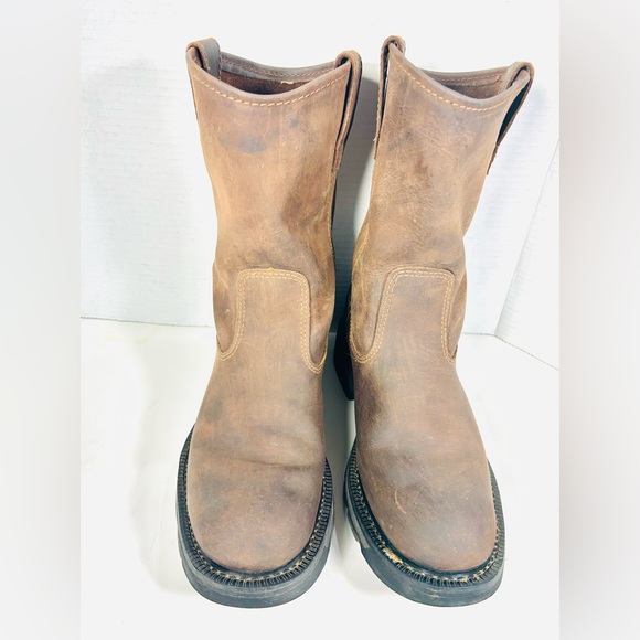 Wolverine Engineer construction Soft Toe Boots Size 9.5 M Preowned. - Picture 3 of 7